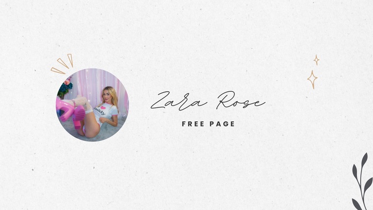 zara.rose.free @zara.rose.free onlyfans cover picture