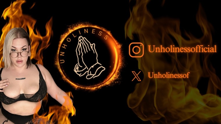 unholiness @unholiness onlyfans cover picture
