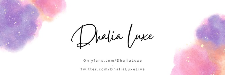 dhalialuxe @dhalialuxe onlyfans cover picture