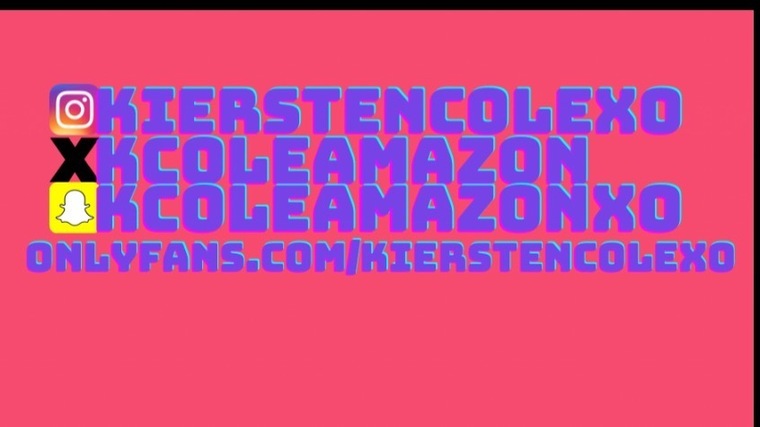 KIERSTENCOLEXO @KIERSTENCOLEXO onlyfans cover picture