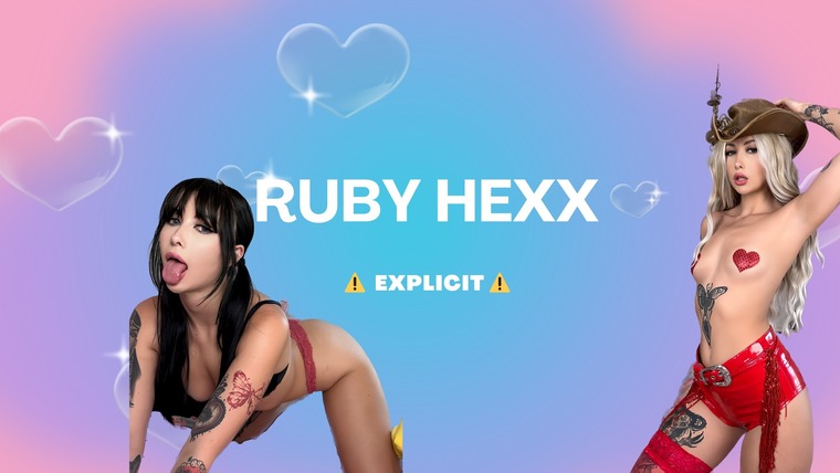 rubyhexx @rubyhexx onlyfans cover picture