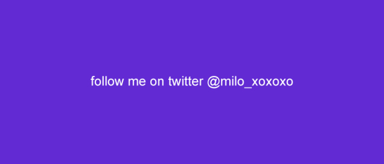 milo_x @milo_x onlyfans cover picture