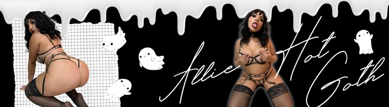 alliehotgoth @alliehotgoth onlyfans cover picture